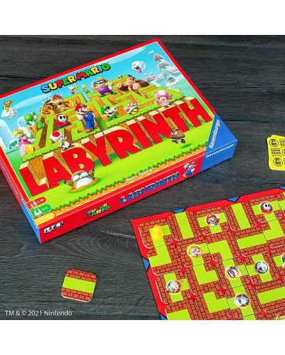 Настолна игра Ravensburger Super Mario Labyrinth - детска - 3