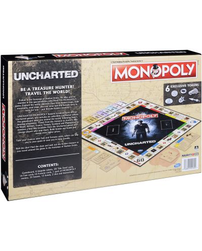Настолна игра Hasbro Monopoly - Uncharted - 2