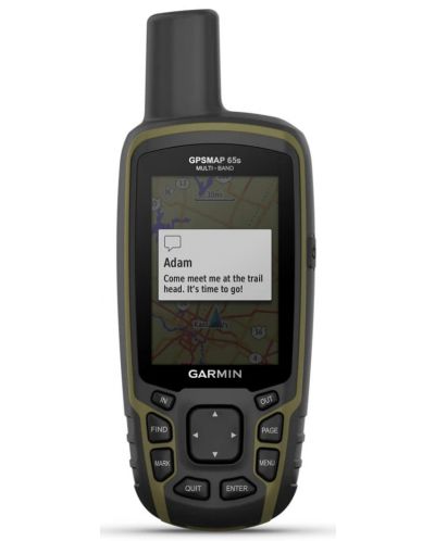 Навигация Garmin - GPSMAP 65s, 2.6'', 16GB, черна/зелена - 5
