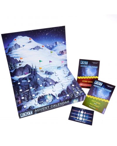 Настолна игра EXiT Advent Calendar: The Mystery of the Ice Cave - кооперативна - 5
