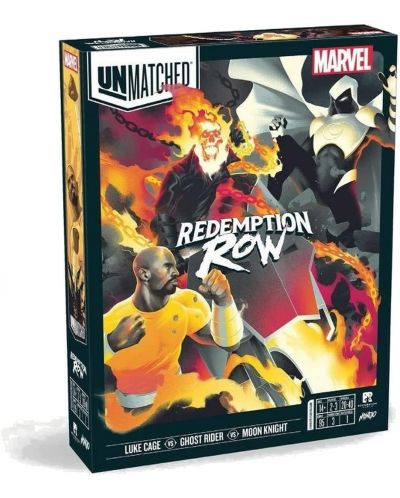 Настолна игра Unmatched: Marvel - Redemption Row - 1