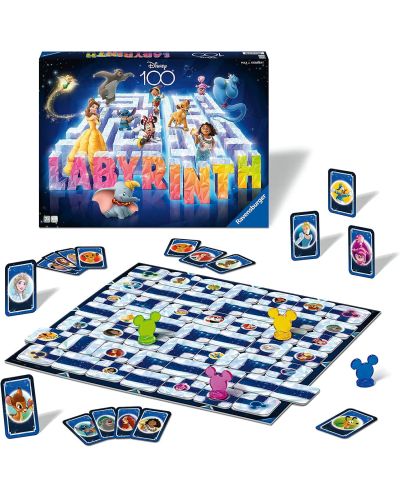 Настолна игра Disney Labyrinth 100th Anniversary - детска - 3