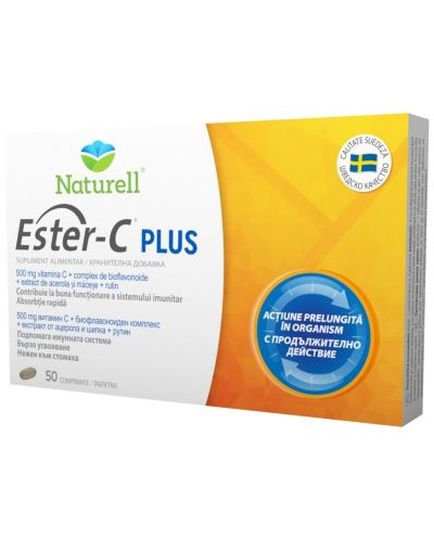 Ester-C Plus, 50 таблетки, Naturell - 1