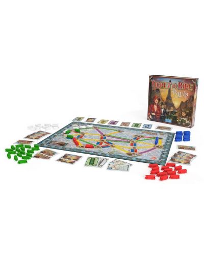 Настолна игра Ticket To Ride: Paris - Семейна - 3