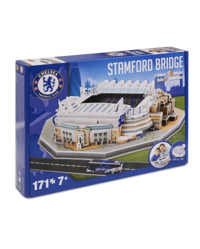 3D Пъзел Nanostad от 171 части - Стадион Stamford Bridge (Chelsea) - 2