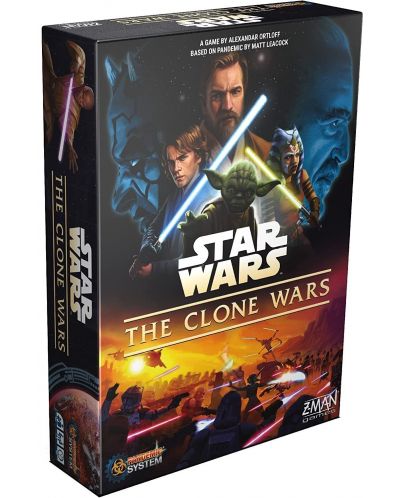 Настолна игра Star Wars: The Clone Wars - кооперативна - 1