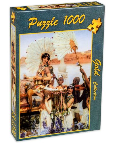 Пъзел Gold Puzzle от 1000 части - Намирането на Мойсей - 2