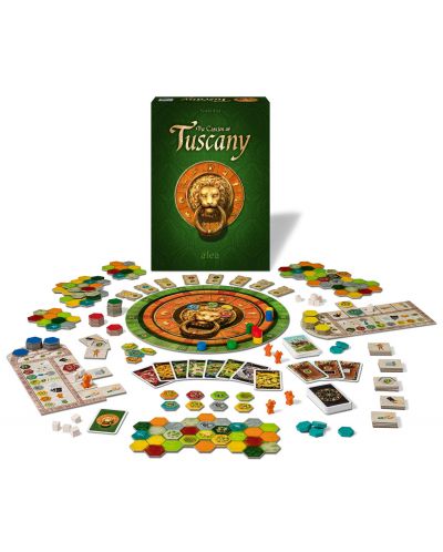 Настолна игра The Castles of Tuscany - Стратегическа - 2