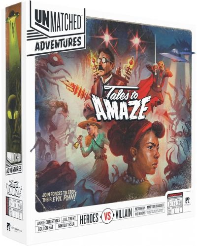 Настолна игра Unmatched Adventures: Tales to Amaze - Кооперативна - 1