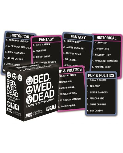 Настолна игра Bed, Wed, Dead: A Game of Dirty Decisions - парти - 2