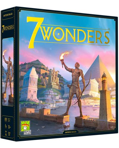 Настолна игра 7 Wonders (2nd Edition) - семейна - 1