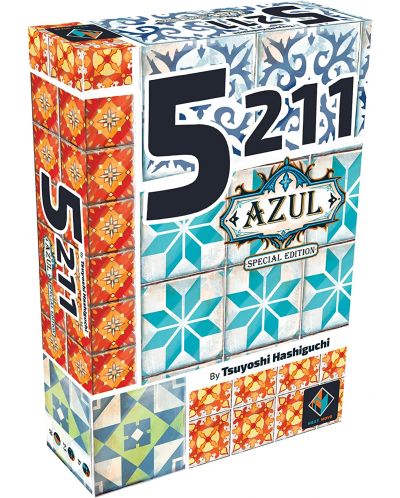 Настолна игра Azul: 5211 (Special Edition) - семейна - 1
