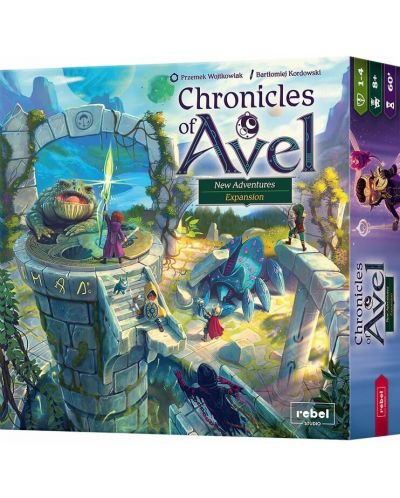 Настолна игра Chronicles of Avel: New Adventures - кооперативна - 1