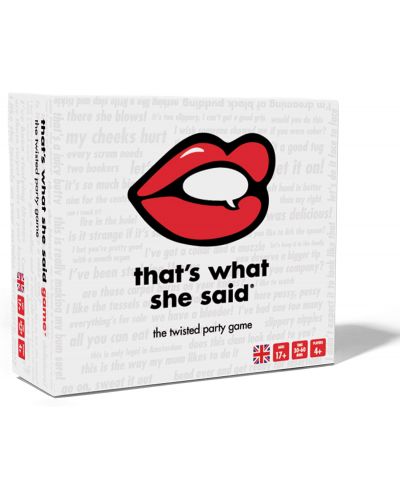Настолна игра That's What She Said (UK Edition) - Парти - 1