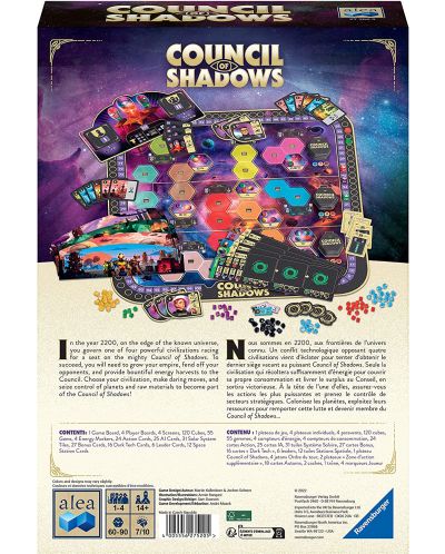 Настолна игра Council of Shadows - стратегическа - 2