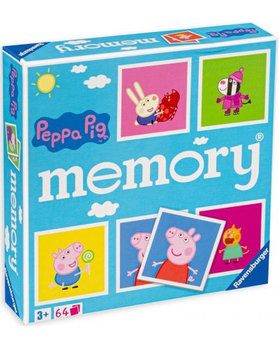 Настолна игра Ravensburger Peppa Pig memory - детска - 1