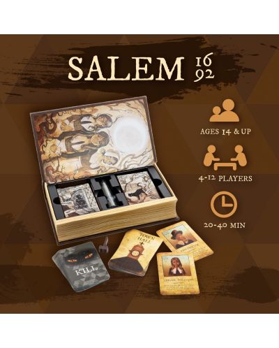 Настолна игра Salem 1692 - парти - 5