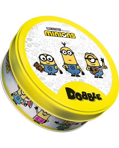Настолна игра Dobble Minions - семейна - 2