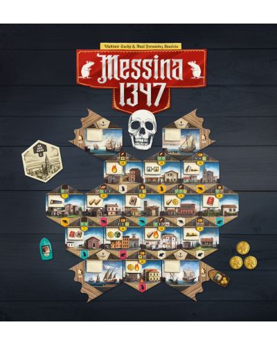 Настолна игра Messina 1347 - стратегическа - 8