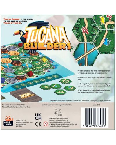 Настолна игра Tucana Builders - Семейна - 2