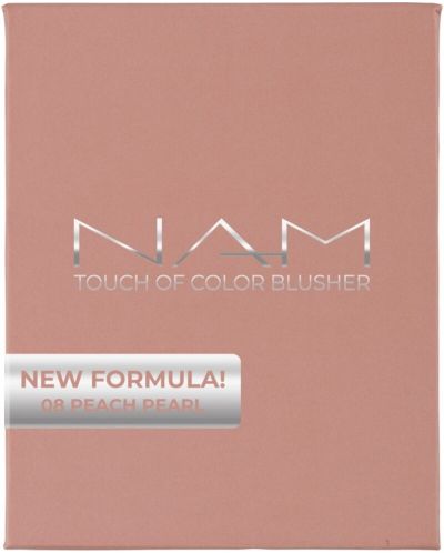 NAM Руж Touch of Color, 08 Peach Pearl, 7 g - 2