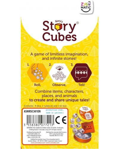 Настолна игра Rory's Story Cubes: Original - Семейна - 2