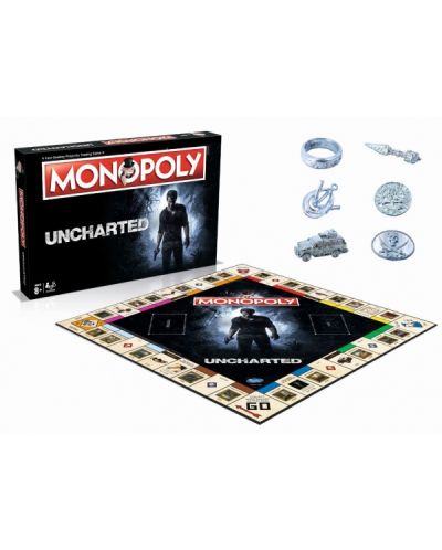 Настолна игра Hasbro Monopoly - Uncharted - 3