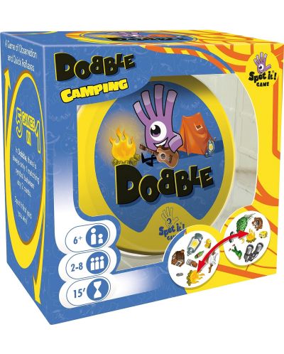 Настолна игра Dobble: Camping - детска - 1