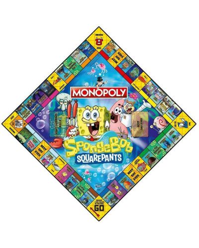 Настолна игра Monopoly - Спондж Боб - 2