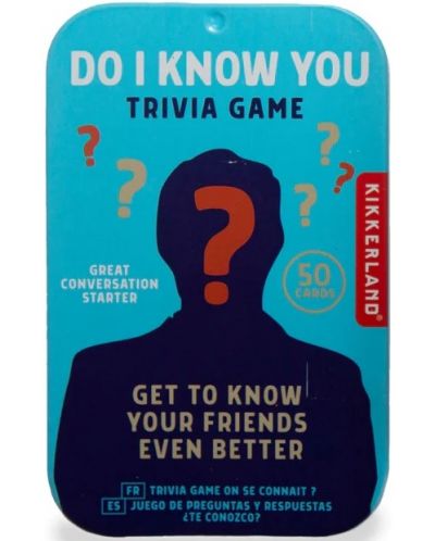 Настолна игра Do I Know You? Trivia Game - 1