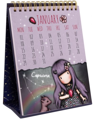 Настолен календар Santoro Gorjuss - Zodiac Constellations, 2024 - 3