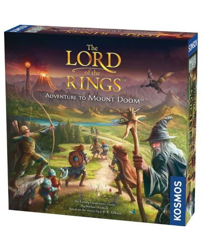 Настолна игра The Lord of the Rings: Adventure to Mount Doom - кооперативна - 1