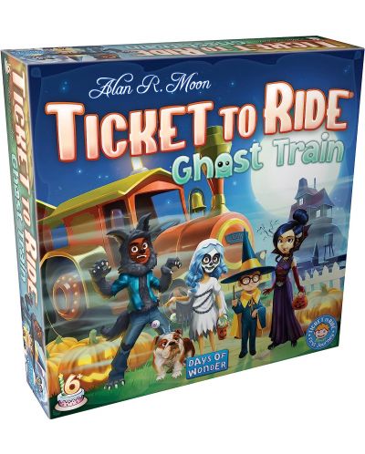 Настолна игра Ticket to Ride: Ghost Train - детска - 1