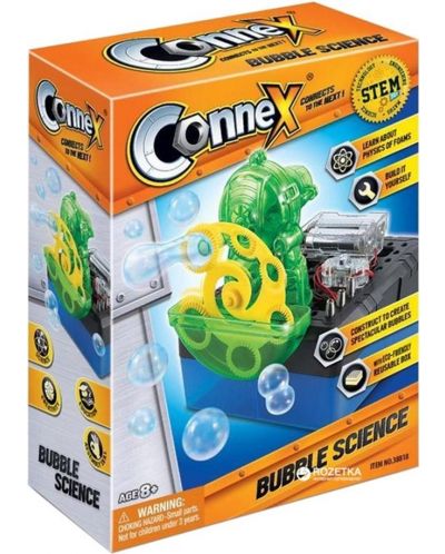 Научен STEM комплект Amazing Toys Connex - Чудната наука за сапунените мехури - 1