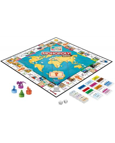 Настолна игра Monopoly - Околосветско пътешествие - детска - 4