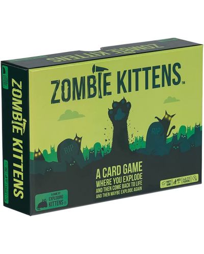 Настолна игра Zombie Kittens - парти - 1
