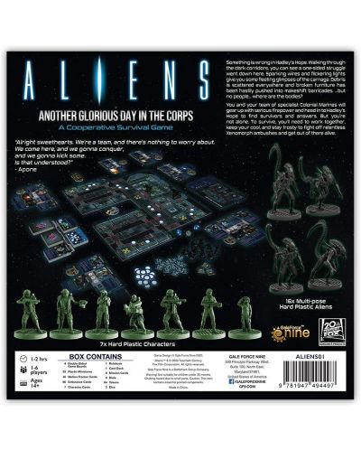 Настолна игра Aliens: Another Glorious Day In The Corps - Стратегическа - 2