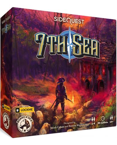Настолна игра SideQuest: 7th Sea - стратегическа - 1