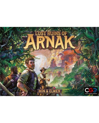 Настолна игра Lost Ruins of Arnak - стратегическа - 1