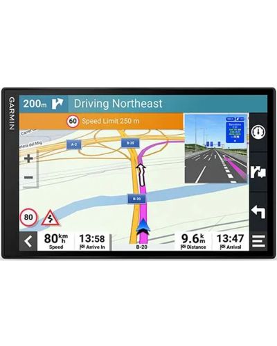 Навигация за автомобил Garmin - DriveSmart 86 MT-D, черна - 1