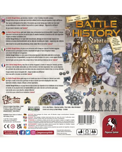 Настолна игра A Battle through History - стратегическа - 3