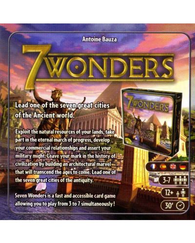 Настолна игра 7 Wonders - семейна - 2