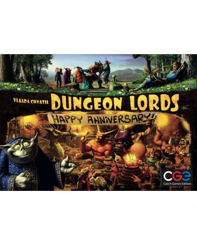Настолна игра Dungeon Lords - Happy Anniversary Edition - 1