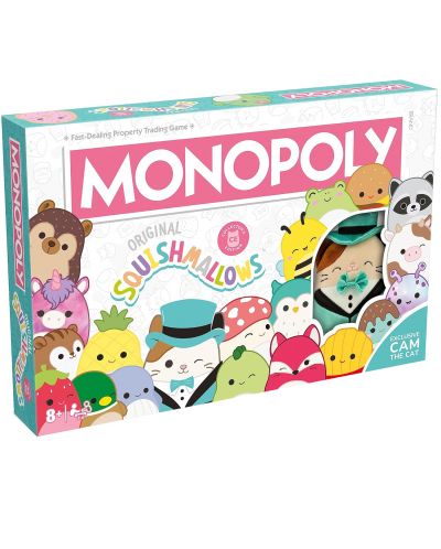 Настолна игра Monopoly: Squishmallows - Детска - 1