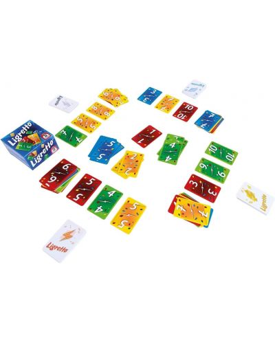 Настолна игра Ligretto card game: Blue set - Семейна - 3