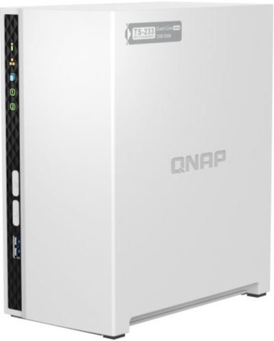 NAS устройство Qnap - TS-233-EU, 2GB, бяло - 5