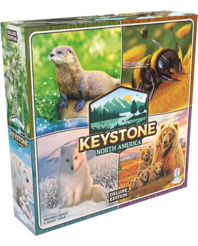 Настолна игра Keystone: North America (Deluxe Edition) - Семейна - 1