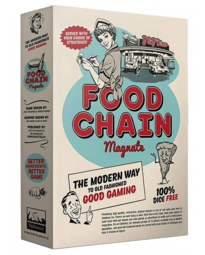Настолна игра Food Chain Magnate - стратегическа - 1