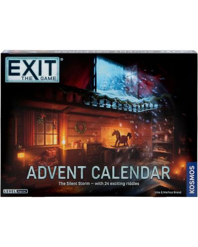 Настолна игра Exit Advent Calendar: The Silent Storm - кооперативна - 1