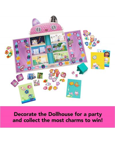 Настолна игра Gabby's Dollhouse: Gabby's Charming Collection Game - детска - 3